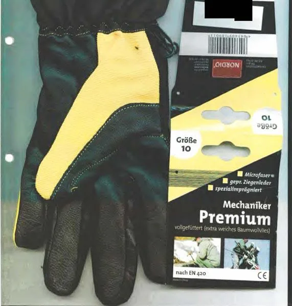 Guanti da lavoro «Mechaniker Premium» — foto 1 dell'alert A12/1078/19