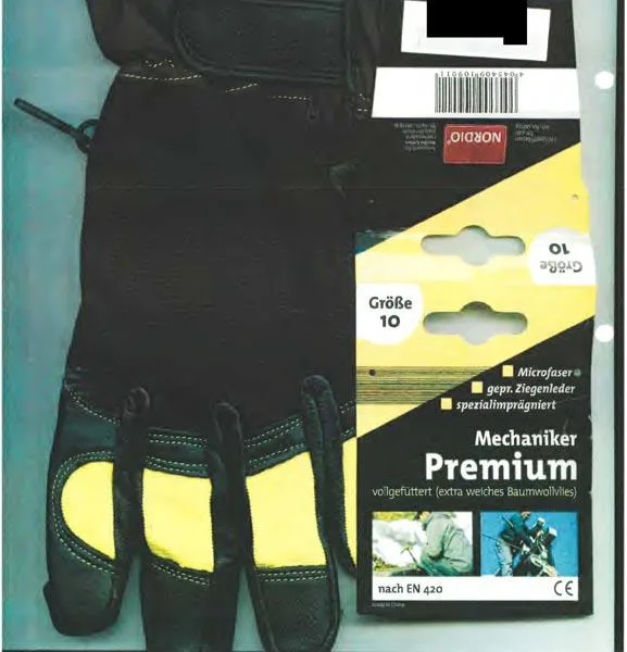 Guanti da lavoro «Mechaniker Premium» — foto 2 dell'alert A12/1078/19