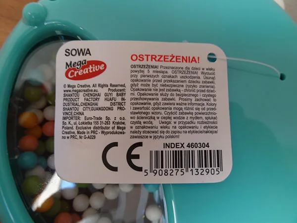 Gufo di sonaglio «Mega Creative SOWA» — foto 2 dell'alert A11/00100/21