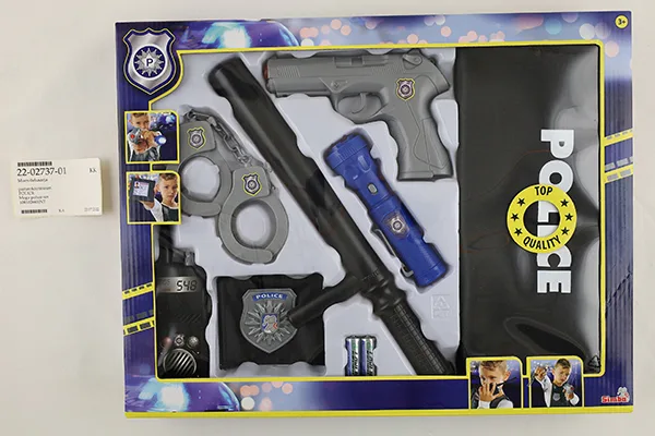 Set di giocattoli della polizia «Mega police-set» (Police)
