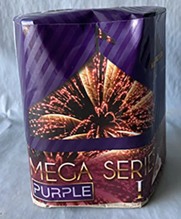 Fuochi d'artificio «Mega Series Purple 1» — foto 2 dell'alert A12/03035/23