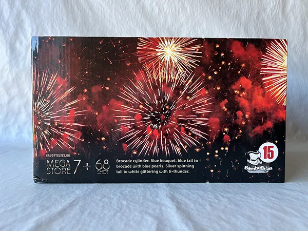 Fuochi d'artificio «Mega Store 7» (Fyrværkerieksperten a/s)