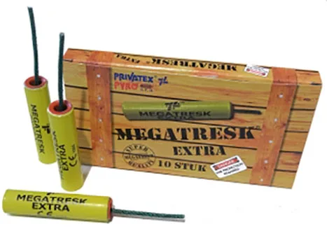 Fuochi d'artificio «Megatresk Extra» (Privatex-Pyro s.r.o.)