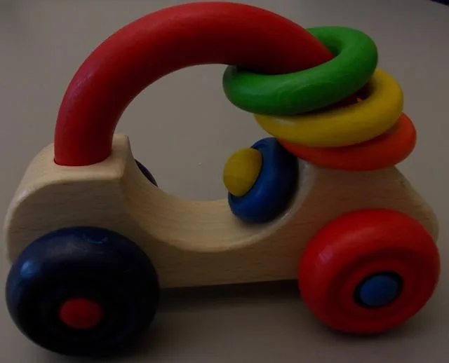 Giocattolo di legno &amp; #13; &amp; #13; «Mein erstes Auto (My first car)» (Bieco)