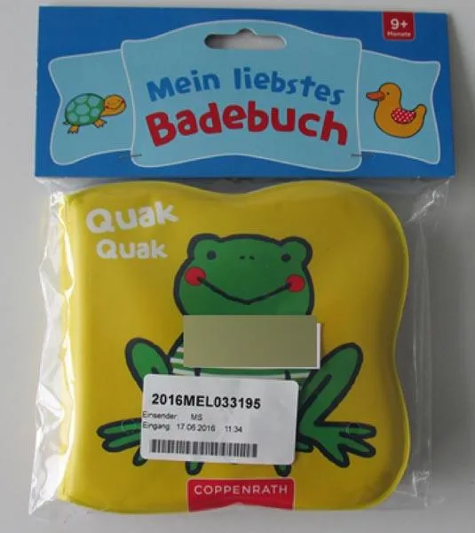 Giocattolo da bagno «Mein liebstes Badebuch» (Coppenrath)