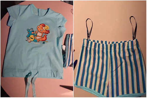 Pigiama per bambini «Meisjes-dames Pyjama» (Woody)