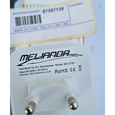 Luce notturna «Melianda Led Nachtlicht» — foto 2 dell'alert A12/00275/24