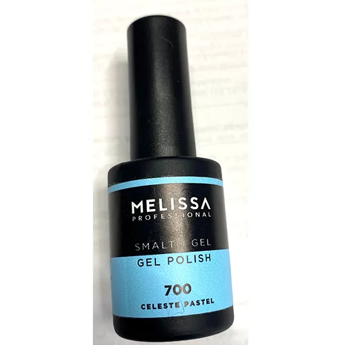 Smalto per unghie in gel «Melissa Professional - 700 Celeste pastello» (Melissa)