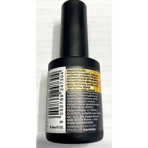 Smalto per unghie in gel «Melissa Professional - 707 Special Edition» — foto 2 dell'alert SR/00626/26