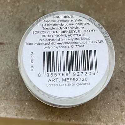 Smalto per unghie in gel «Melissa professional painting gel» (Melissa professional)