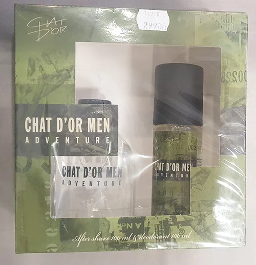Set di cosmetici «MEN Adventure set» (CHAT D'OR)
