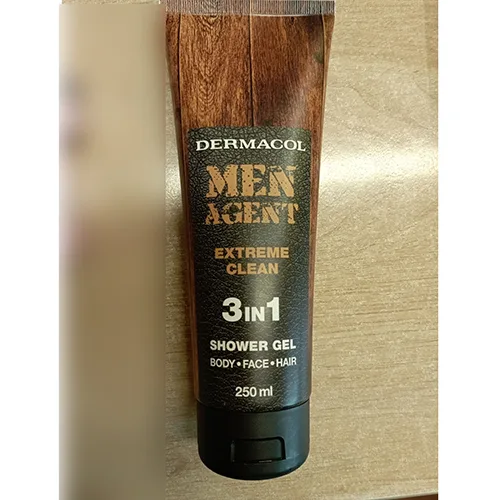 Gel doccia «MEN AGENT EXTREME CLEAN 3IN1 body-face-hair» (DERMACOL)