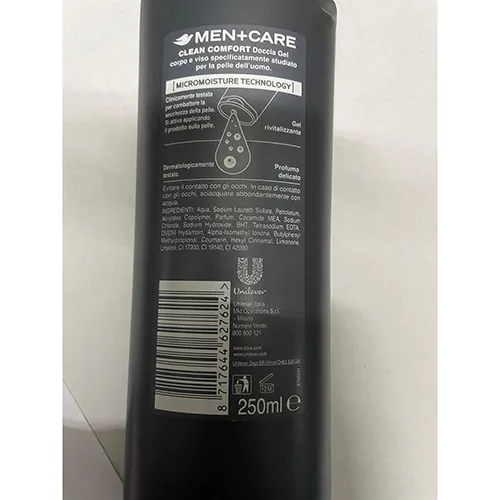 Gel doccia «Men + care Clean comfort» — foto 2 dell'alert SR/02006/25