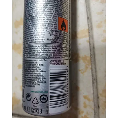 Deodorante «men sensitive ANTI-PERSPIRANT 48H» — foto 3 dell'alert SR/00454/26