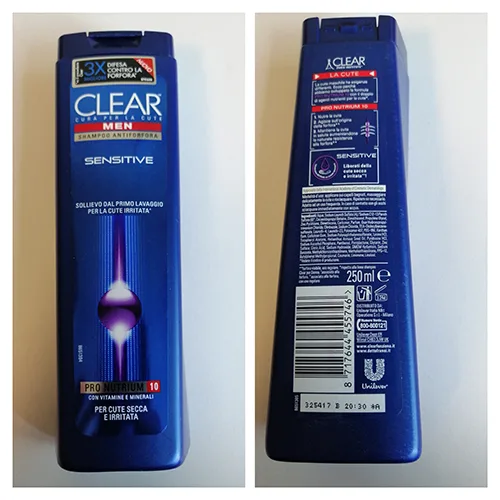 Shampoo «MEN SENSITIVE» (CLEAR)
