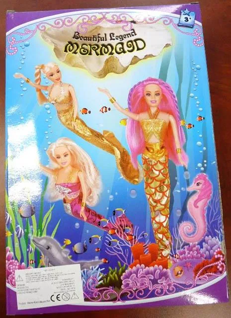 Bambola di plastica «Mermaid Beautiful Legend» (Jun Sheng Toys)