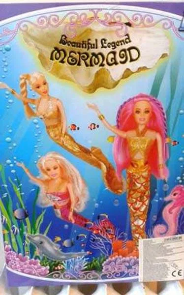 Set di bambole di plastica «Mermaid - Beautiful Legend» — foto 2 dell'alert A12/1308/16