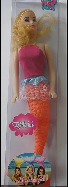 Bambola di plastica «Mermaid girl, Rikki» (H2O Just add water!)