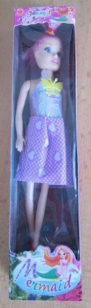 Bambola di plastica «Mermaid» (Guang da)