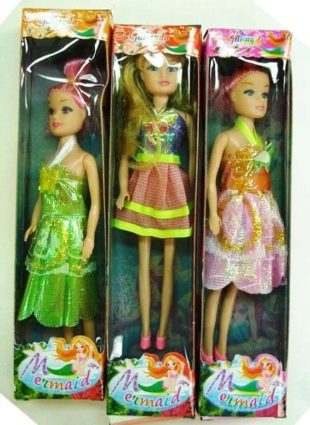 Bambole di plastica «Mermaid» (Guangda)