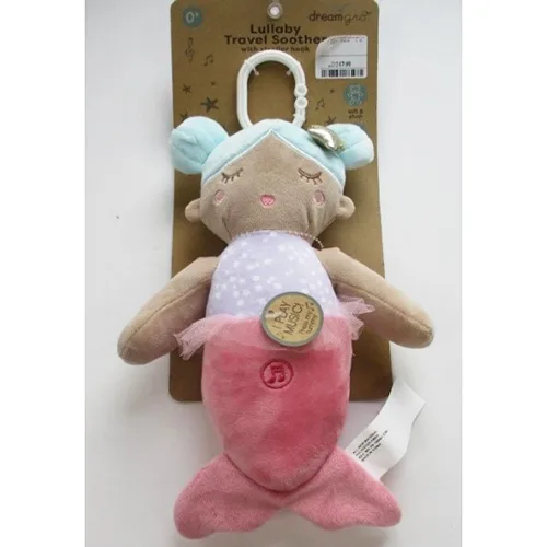 Giocattolo morbido «Mermaid Lullaby Travel Soother with Stroller Hook» — foto 2 dell'alert A12/01678/24