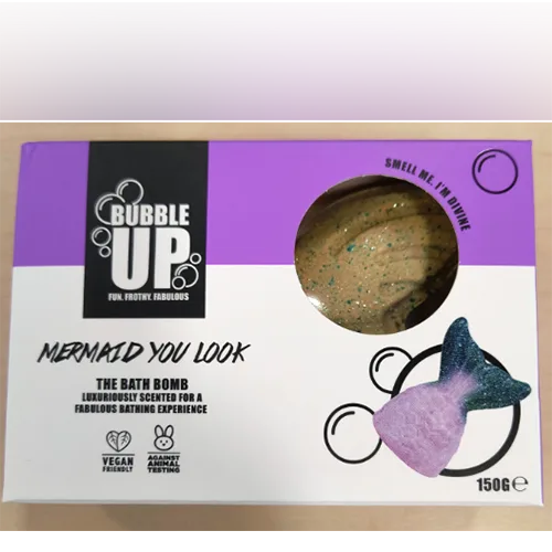 Bomba da bagno «Mermaid You Look The Bath Bomb» — foto 1 dell'alert SR/03829/25
