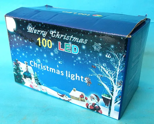 Catena di illuminazione «Merry Christmas 100 LED Christ- mas lights» — foto 3 dell'alert A12/00160/22