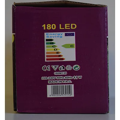 Catena di illuminazione «Merry Christmas 180 LED» — foto 3 dell'alert A12/02809/24