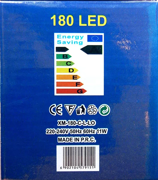 Catena di illuminazione «Merry Christmas 180 LED Christmas lights» — foto 4 dell'alert A12/00335/22