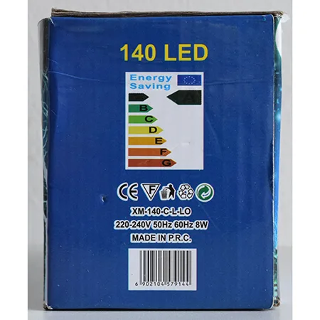 Catena di illuminazione «Merry Christmas 180 LED Christmas lights» — foto 5 dell'alert A12/02578/24