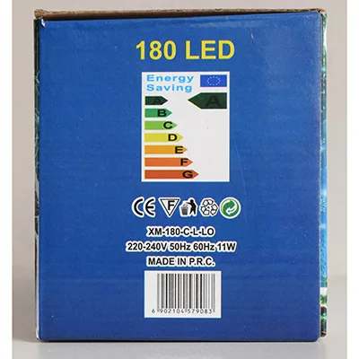 Catena di illuminazione «Merry Christmas 180 LED Christmas lights» — foto 3 dell'alert A12/02812/24