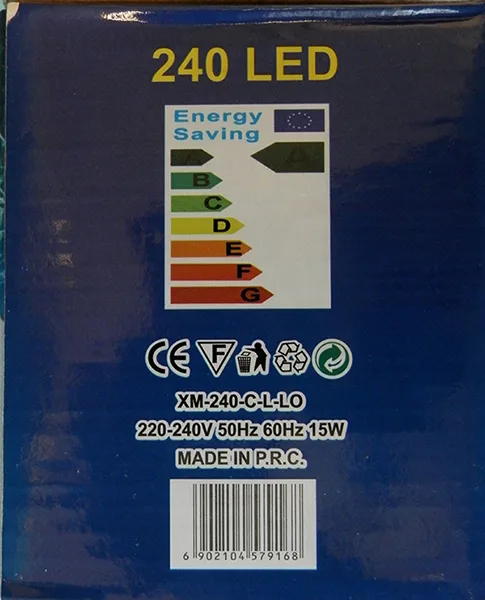 Catena di illuminazione «Merry Christmas 240 LED Christmas lights» — foto 4 dell'alert A12/00363/22