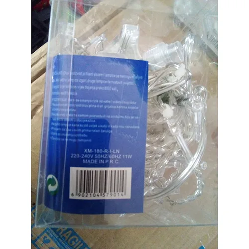 Catena di illuminazione «MERRY CHRISTMAS 6.6M LED» — foto 2 dell'alert SR/02046/25
