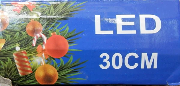 Catena di illuminazione «Merry Christmas LED 30CM» — foto 2 dell'alert A12/00196/22