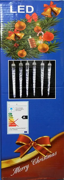 Catena di illuminazione «Merry Christmas LED 30CM» — foto 3 dell'alert A12/00196/22
