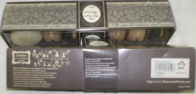 Candele decorative «Mes petites Bougie Macarons» — foto 2 dell'alert A12/0739/13