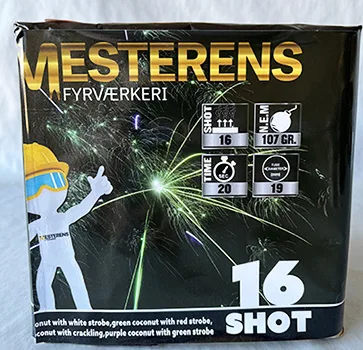 Fuochi d'artificio «Mesterens Batteri» (Fyrværkerieksperten a/s)