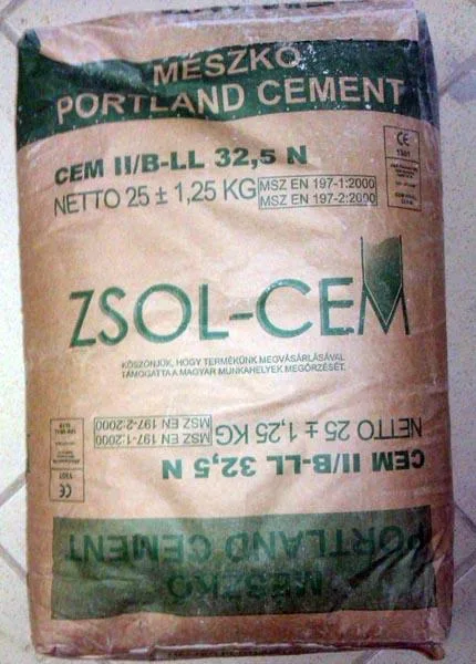Cemento «MÉSZKŐ Portland Cement» (ZSOL-CEM)