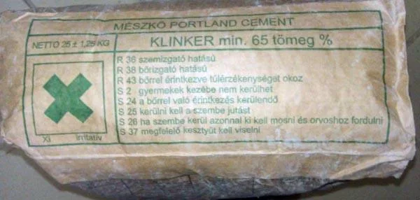 Cemento «MÉSZKŐ Portland Cement» — foto 2 dell'alert A12/0452/15