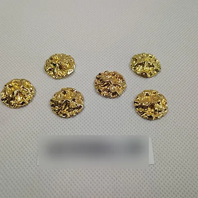 Ciondolo «Metal pendant circle gold (B89)» — foto 2 dell'alert SR/00755/26