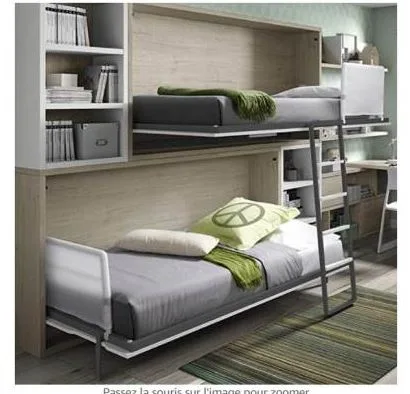 Letto a castello «Meuble ROS lit escamotable URBAN» — foto 2 dell'alert A12/00865/22