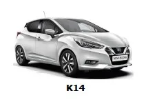 Auto di trasporto «Micra (K14)» (Nissan)