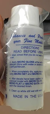 Vernice «MICRO GLOSS» (MICROSCAL INDUSTRIES)