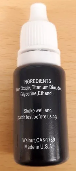 Inchiostro permanente per trucco «Micro pigment cosmetic color» — foto 2 dell'alert A12/1925/19
