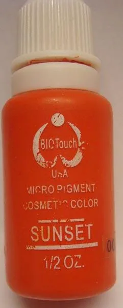 Inchiostro del tatuaggio «Micro Pigment Cosmetic Color SUNSET» — foto 2 dell'alert A12/0671/15