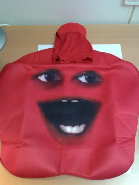 Costume da abito fantasia «Midget Apple» (Annoying Orange)