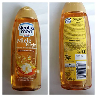 Schiuma doccia «MIELE ELIXIR» (NEUTRO MED)