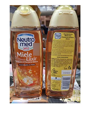 Schiuma doccia «Miele Elixir - Profumo di Gardenia Bianca» (Neutromed)
