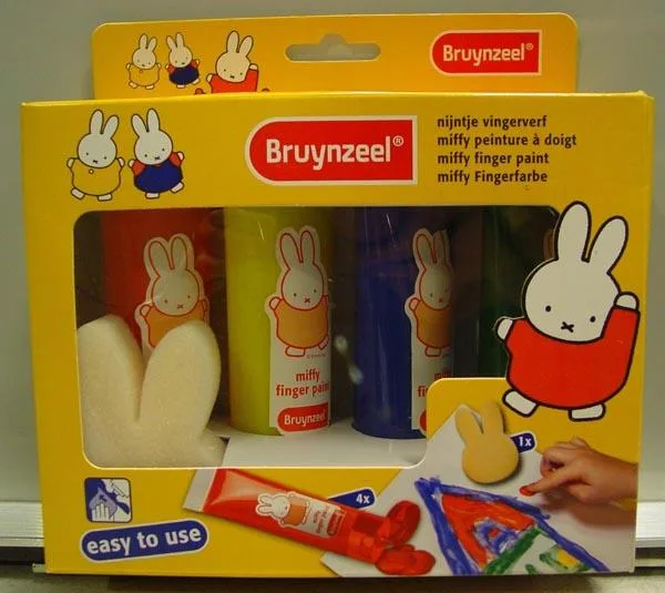 Kit vernice per dita «miffy finger paint» — foto 2 dell'alert A12/0997/15