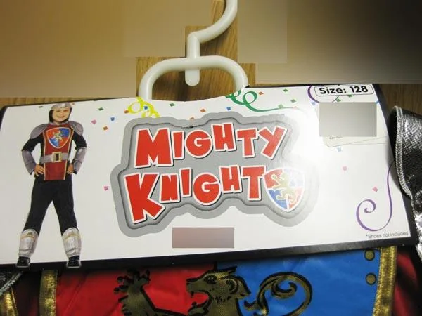 Costume di fantasia «Mighty Knight» — foto 3 dell'alert A12/1198/17